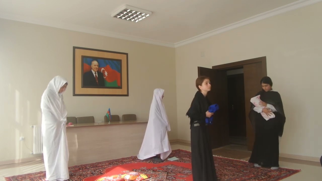 Xocalı soyqırımı qurbanlarının 31-ci ildönümü münasibətilə keçirilən məktəb tədbiri.