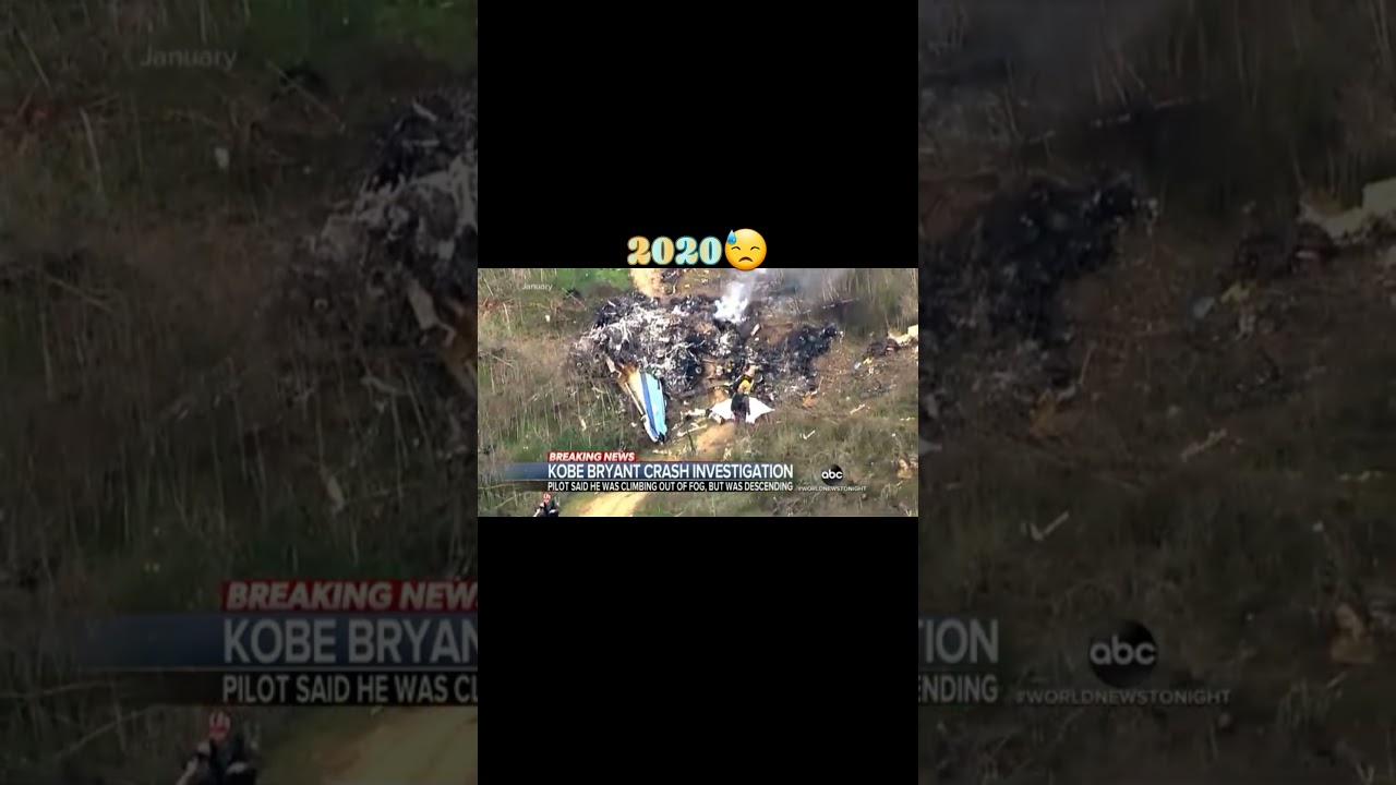 3 Legends death helicopter crash 💔 #rip #llj #shorts #edit #olivertree #kobebryant #aaliyah