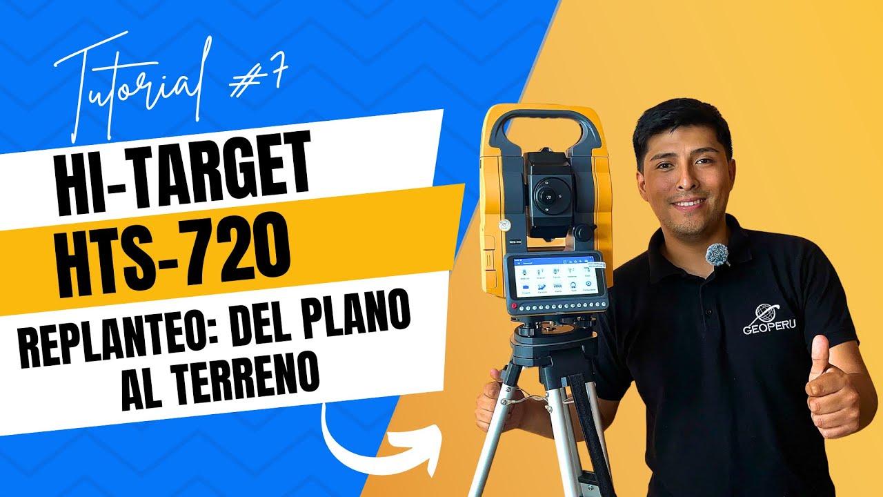 GEOPERU - Tutorial #7 Hi-Target HTS720 