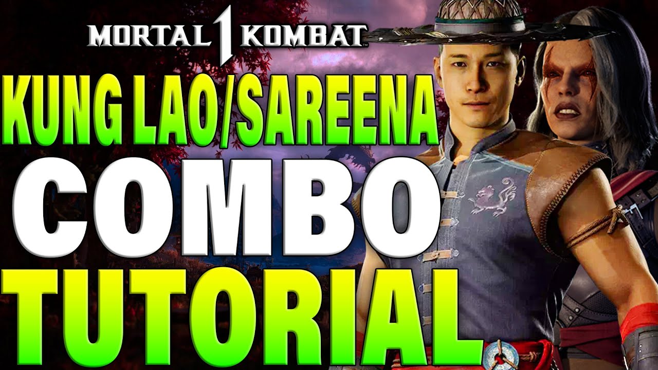 Mortal Kombat 1 Kung Lao Combos Sareena Kameo - Mortal Kombat 1 Kung Lao Sareena Combo Tutorial