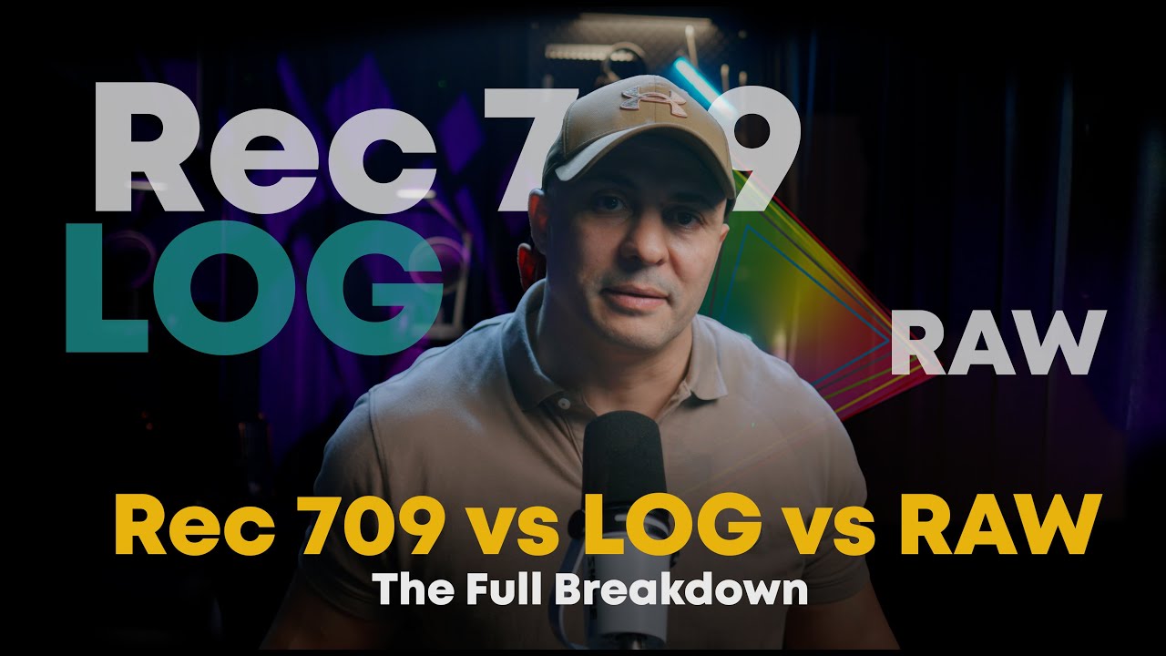 REC 709 против LOG против RAW — полный разбор