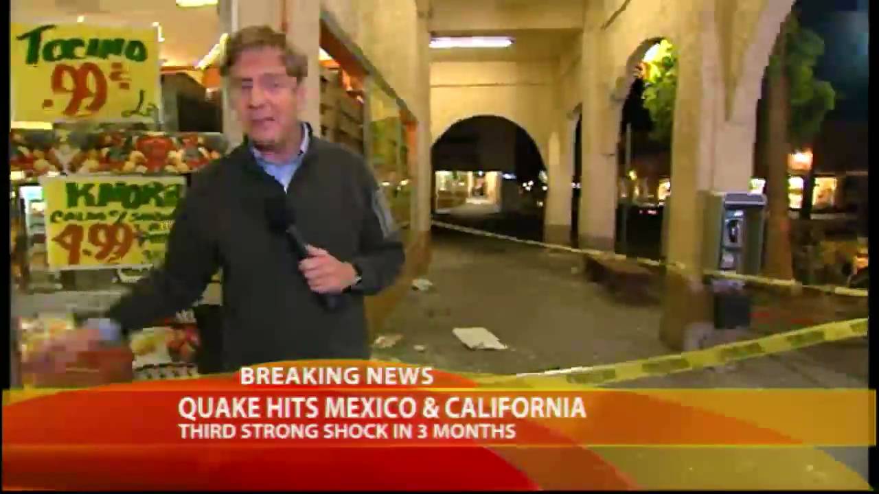 Earthquake Rocks Baja California