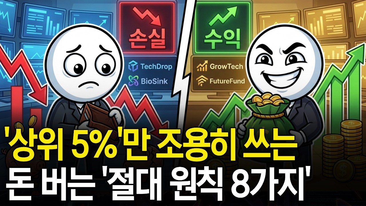 주식시장에서 돈 버는 상위 5%의 '절대원칙 8가지'
