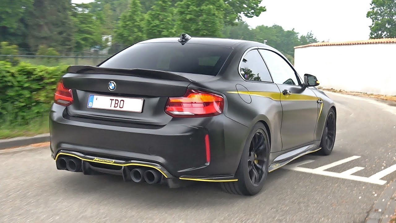 BMW M2 F87 with Armytrix Exhaust System! LOUD Revs, Accelerations & Crackles!