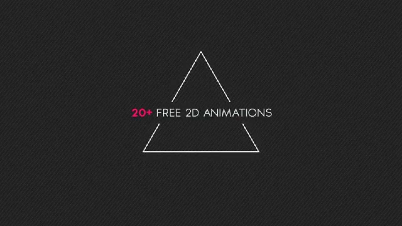 Free After Effects Template #4: 2D Animation Pack!