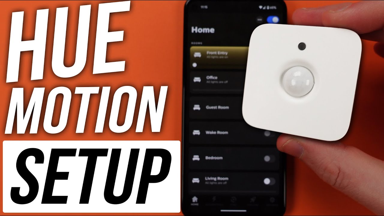 Philips Hue Motion Sensor Setup (and Configuration)