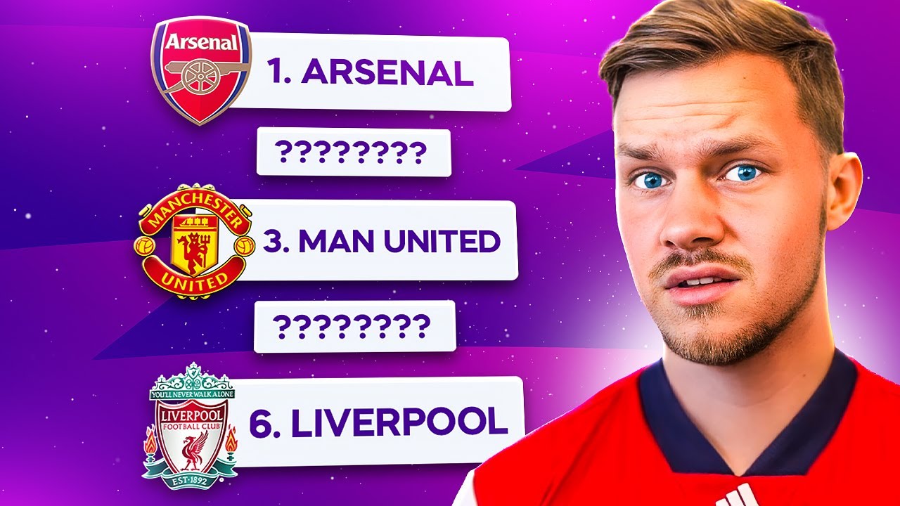Jeg reagerer på mine Premier League 2023/24 predictions...