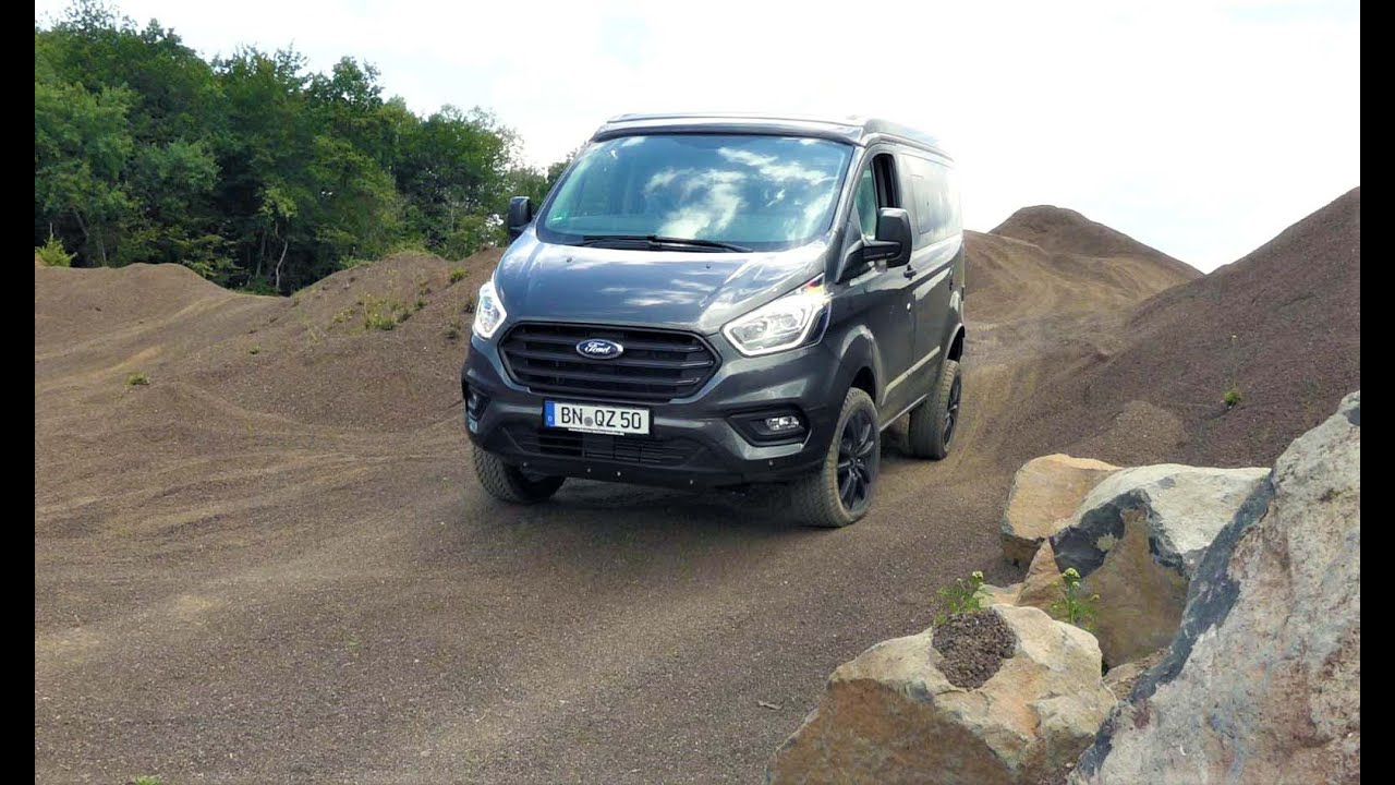 Ford Transit Custom Nugget 4x4 Test 18.07.2020