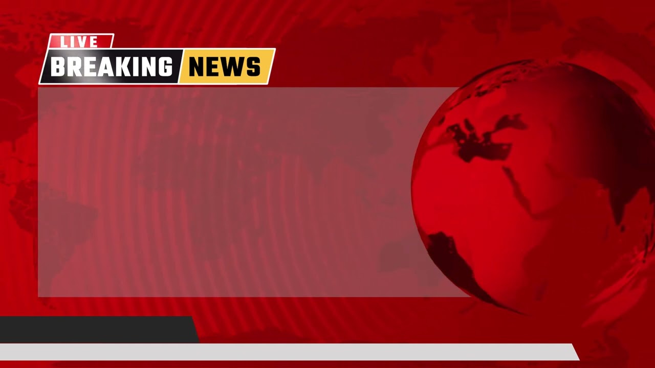 Free Green Screen | Breaking News Template | Subscribe for More!