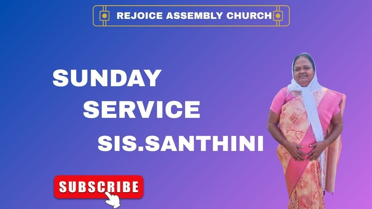 Sunday 08 02 2026 Salvation of your family குடும்பத்தாரின் இரட்சிப்பு sister Santhini Isaac