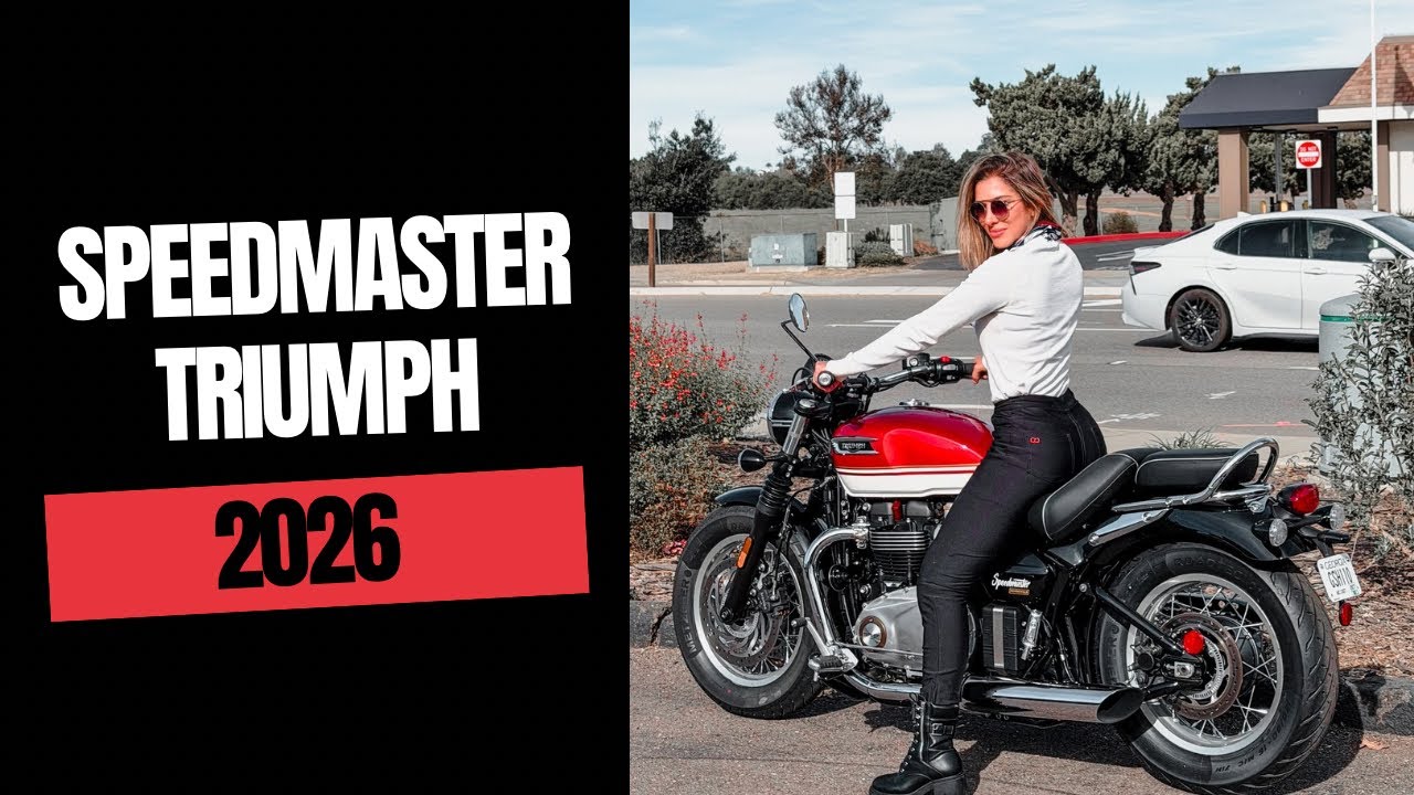 TESTEI A SPEEDMASTER 2026  DA TRIUMHP! 