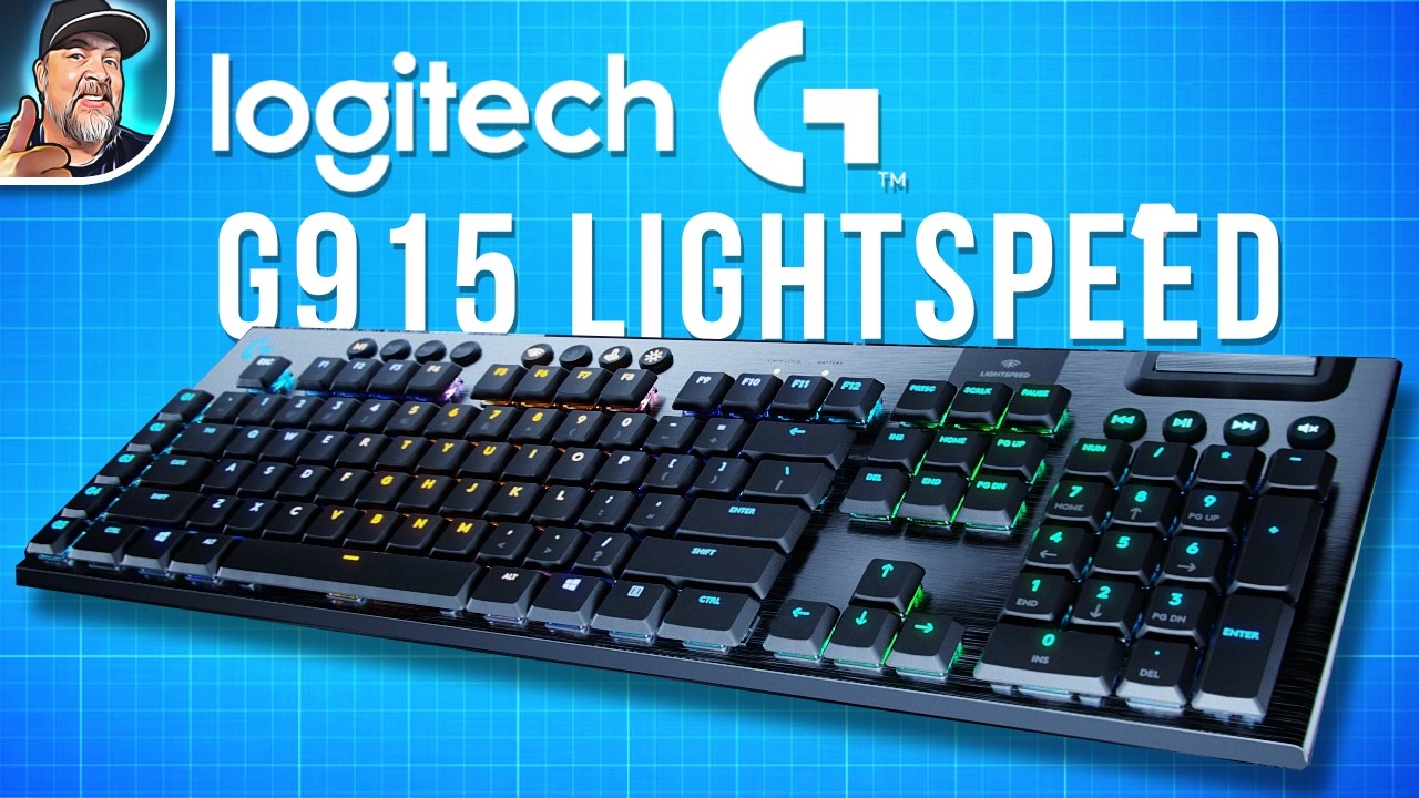 Logitech G915 Lightspeed — все еще хороша в 2024 году?