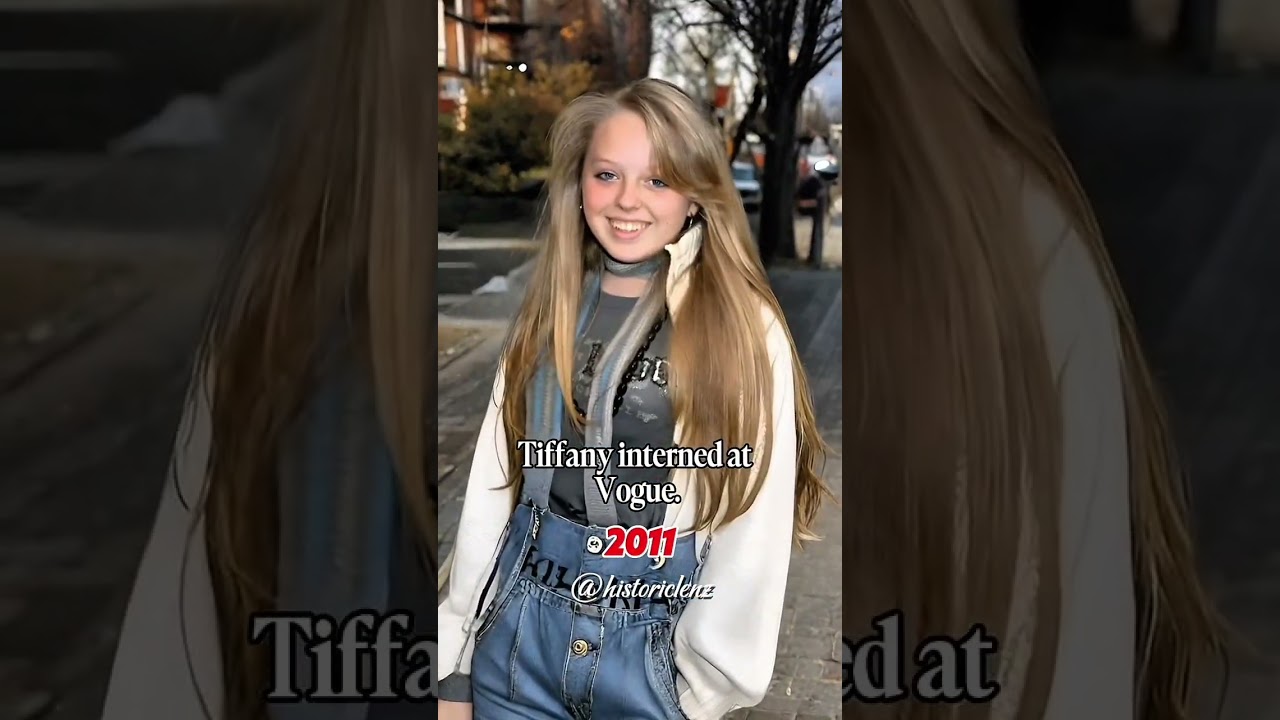 Tiffany Trump Life Evolution 🇺🇲 #ai #billionaire #evolution #history
