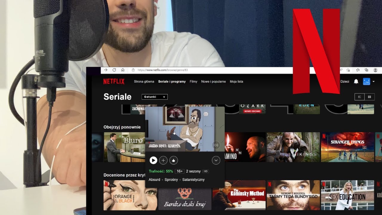 NETFLIX & CHILL | PRZEGLĄDAMY I KOMENTUJEMY MOJEGO NETFLIXA 🧐 | ASMR po polsku