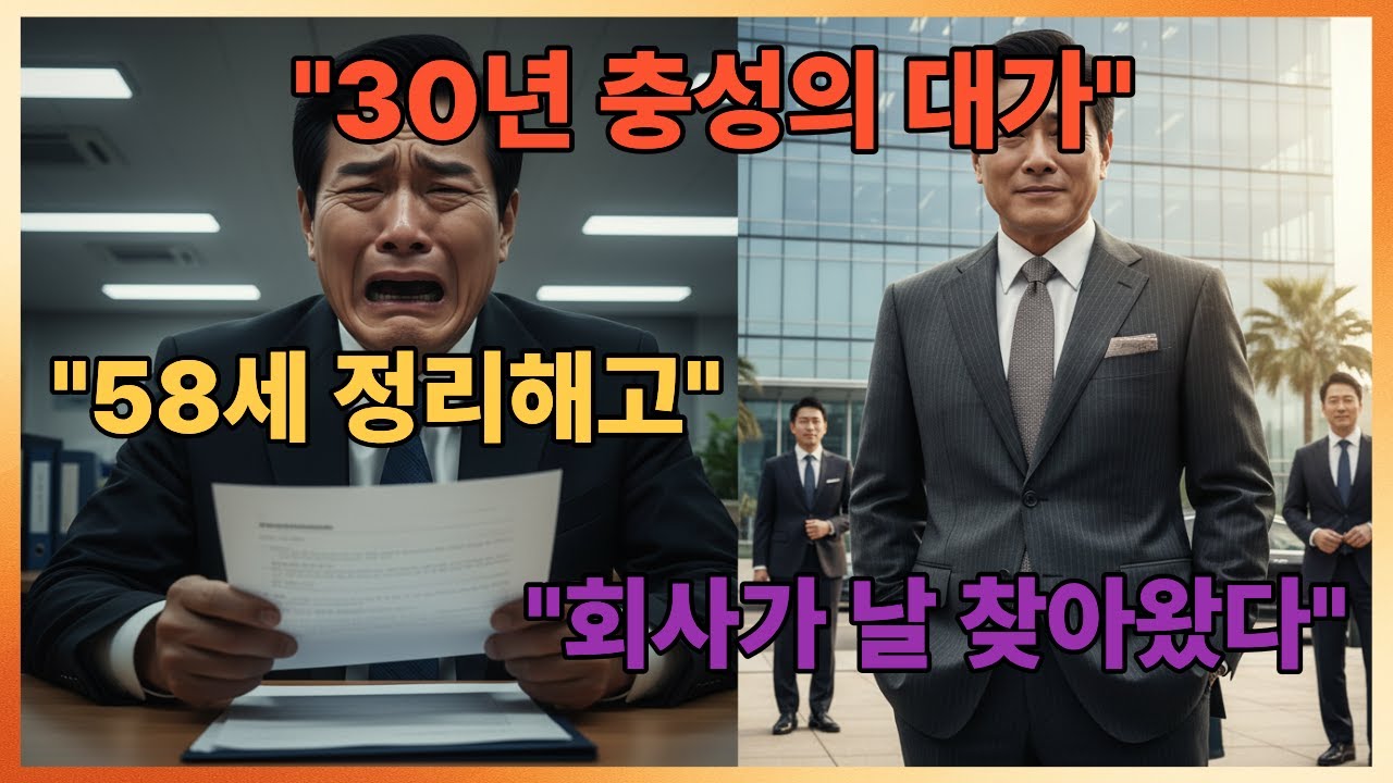 30년 다닌 회사 정리해고    인생 역전 스토리 ㅣ사업실패 ㅣ 인생사연 ㅣ 오디오북 ㅣ