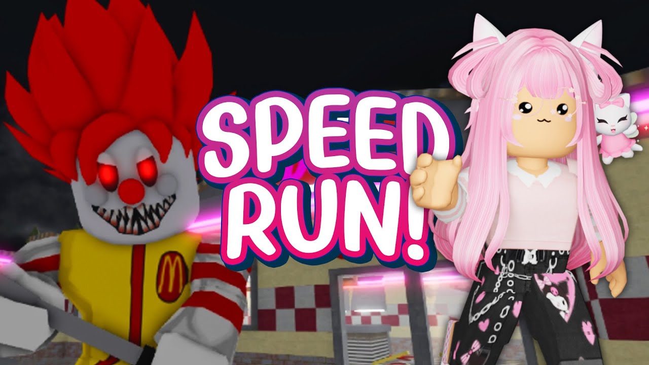 SPEED RUN ESCAPE RONALD'S DINER (SCARY OBBY!) | Roblox Obby