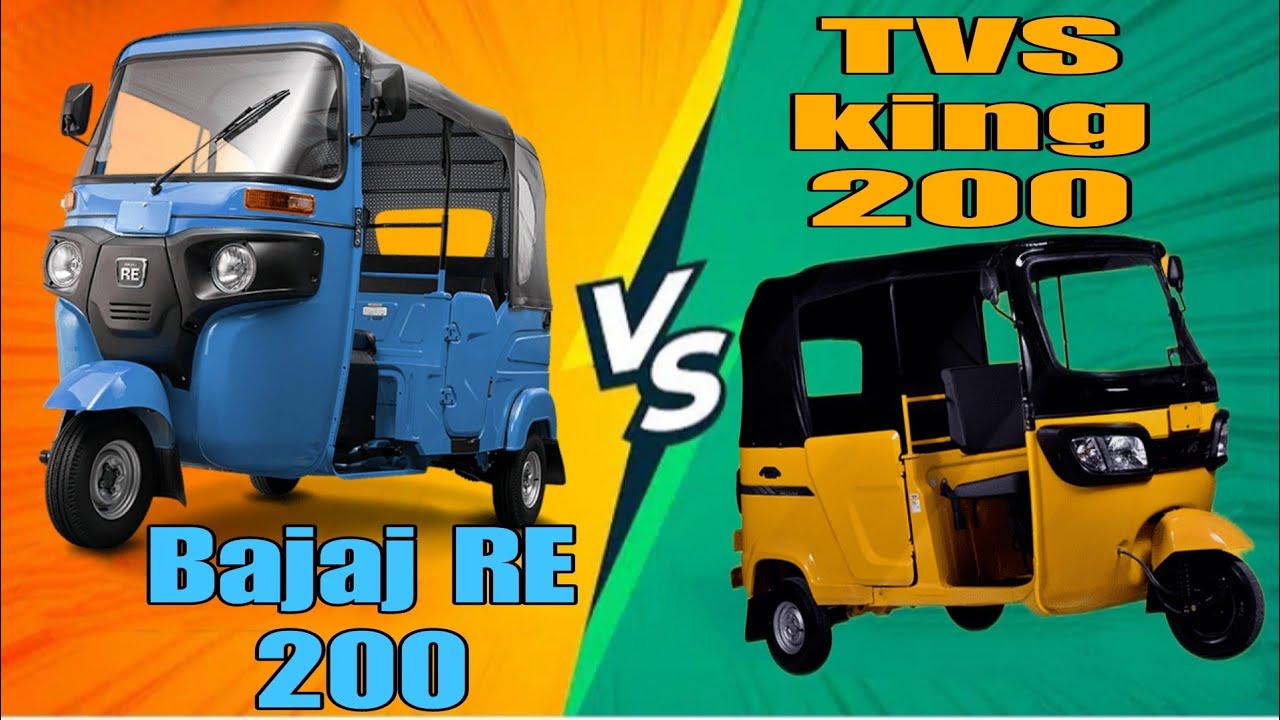 BAJAJ RE vs TVS KING kayo na bahala pumili nga mga naggagandahang 3wheels