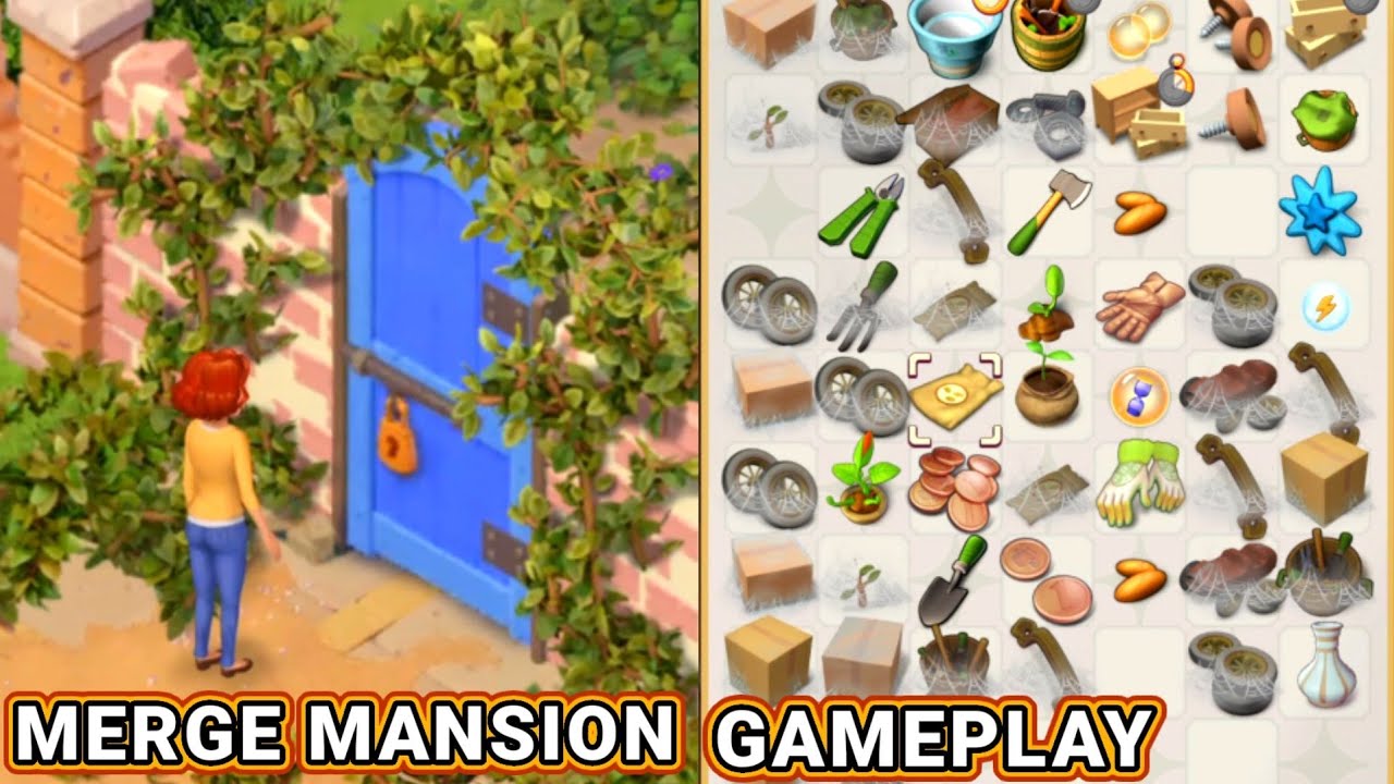 MERGE MANSION GAMEPLAY, First Look, Filga