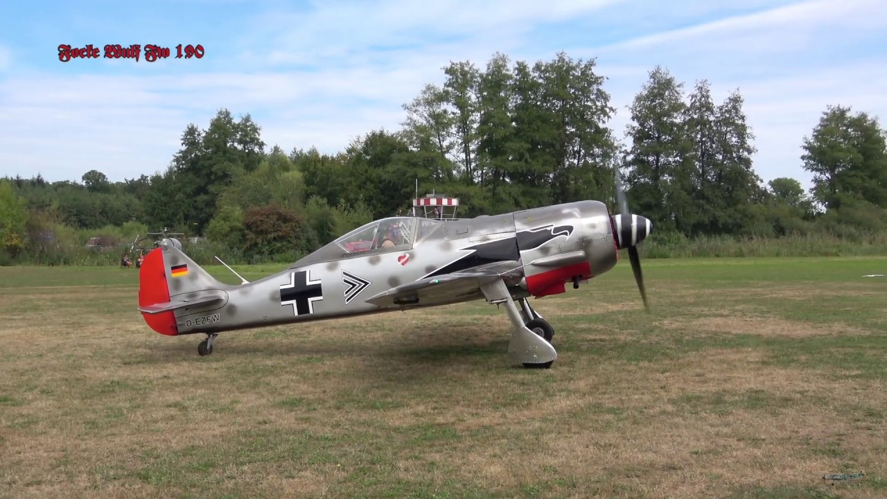 Flying the Focke-Wulf Fw190 Cockpit View