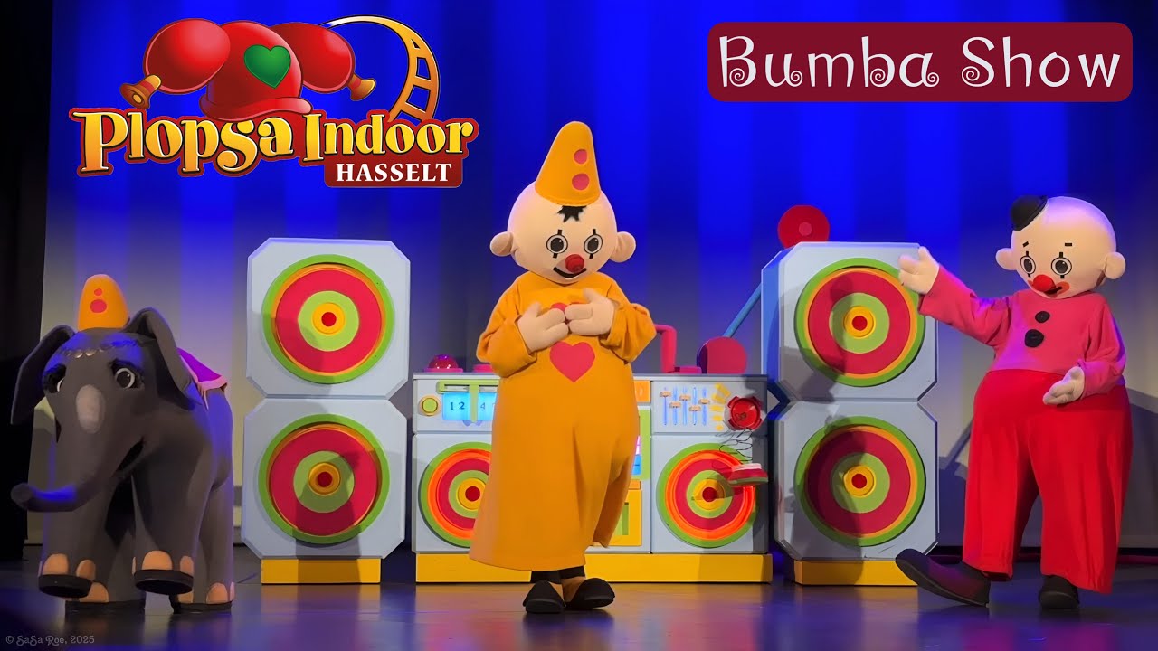 Bumba Show • Plopsa Indoor Hasselt (30.04.2025) [4K] 🤡🐘