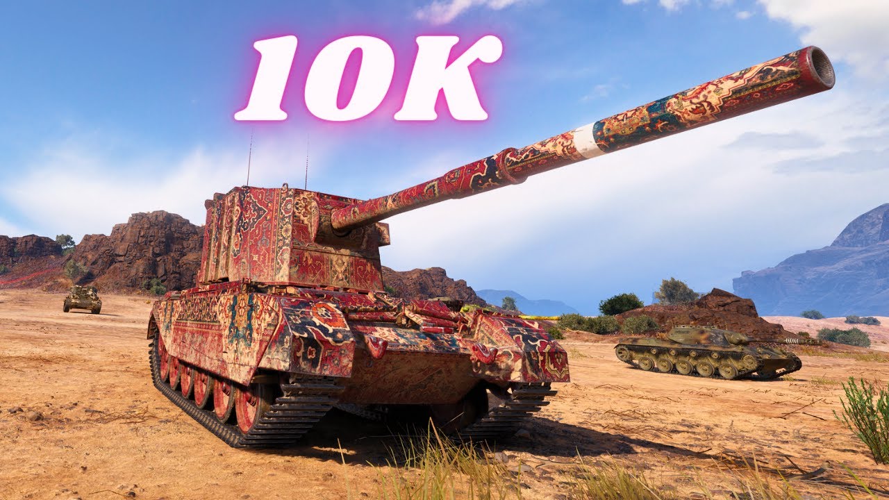 FV4005 Stage II  10K Damage 7 Kills World of Tanks Replays