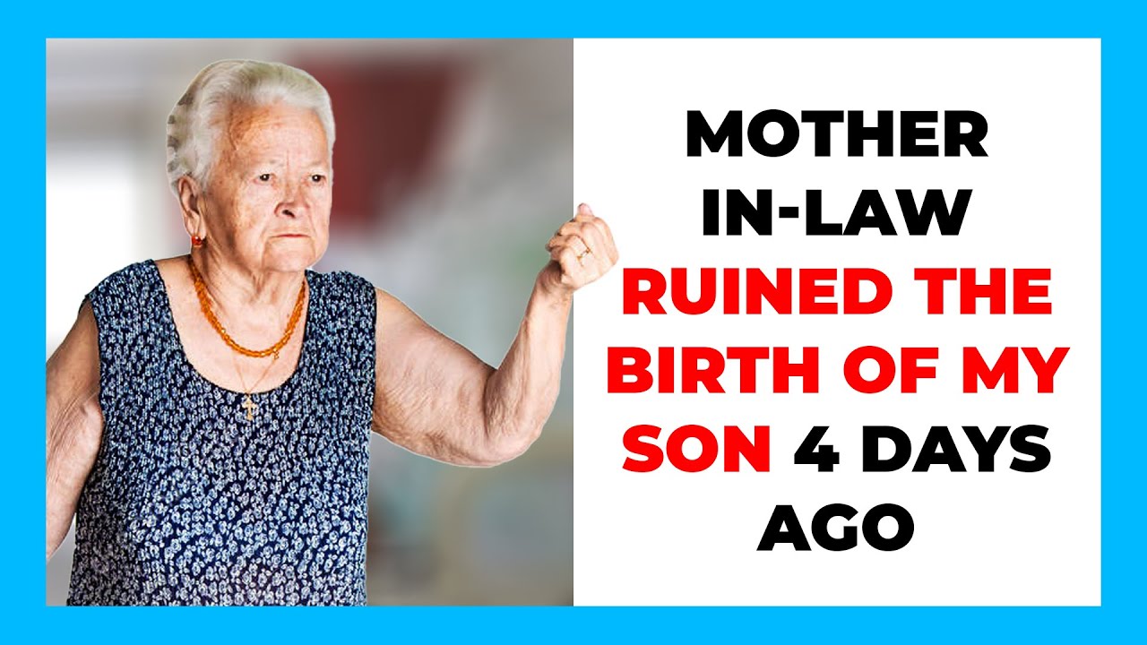 r/JUSTNOMIL - Mother in-law ruined the birth of my son 4 days ago!!!