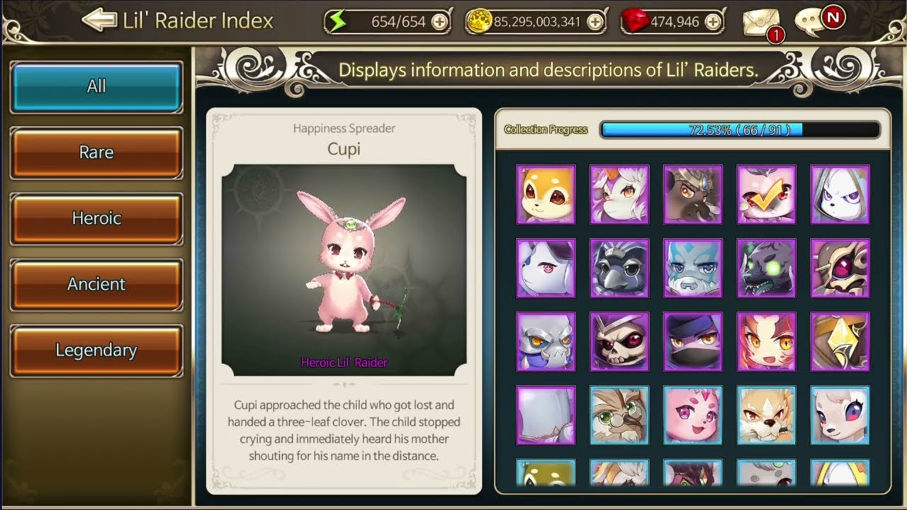 [King's Raid] Index: Lil' Raiders