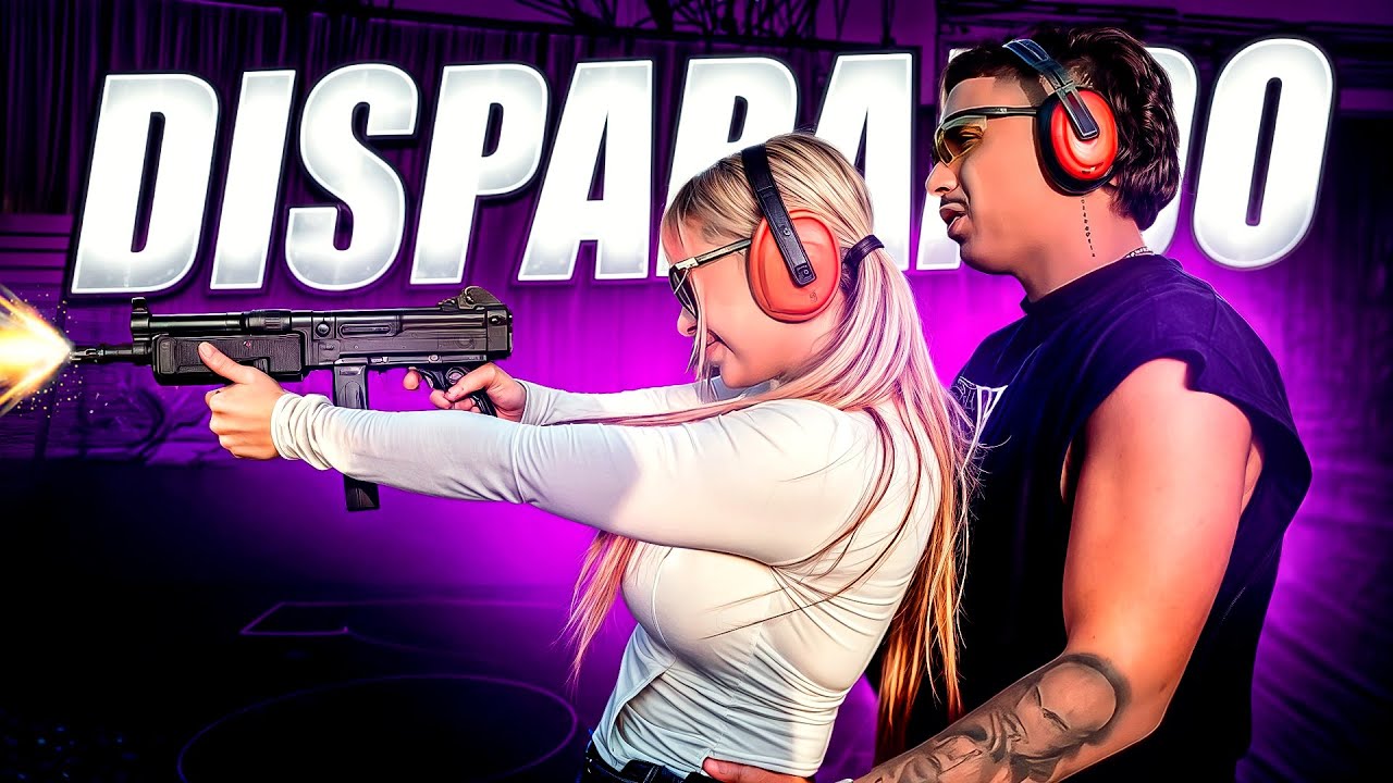 ENSEÑÁNDOLE A MARIA JULISSA 😍 A DISPARAR ARM4S REALES 🔥