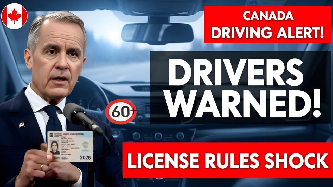⚠️ Canada Driving Alert! Updated License Rules in 2026 Could Lead to Costly Fines.#canada