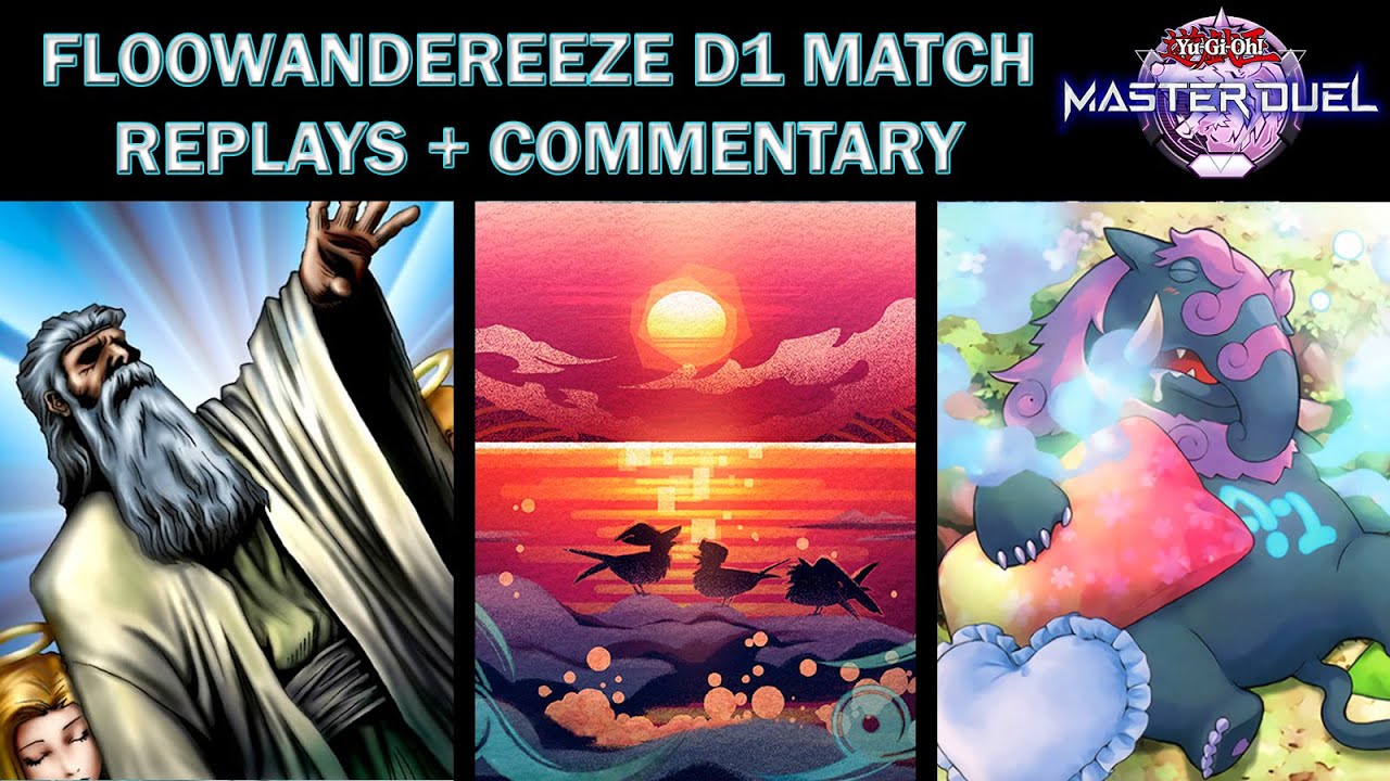 FLOOWANDEREEZE HITS DIAMOND 1 - Combo Replays + Commentary - Yu-Gi-Oh! Master Duel