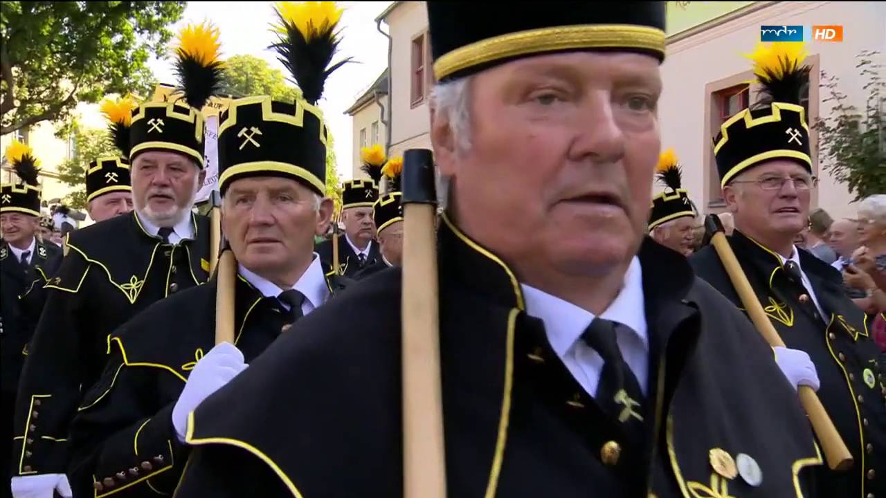 MDR - Festumzug zum Sachsen Anhalt Tag 2016 in Sangerhausen 11.09.2016