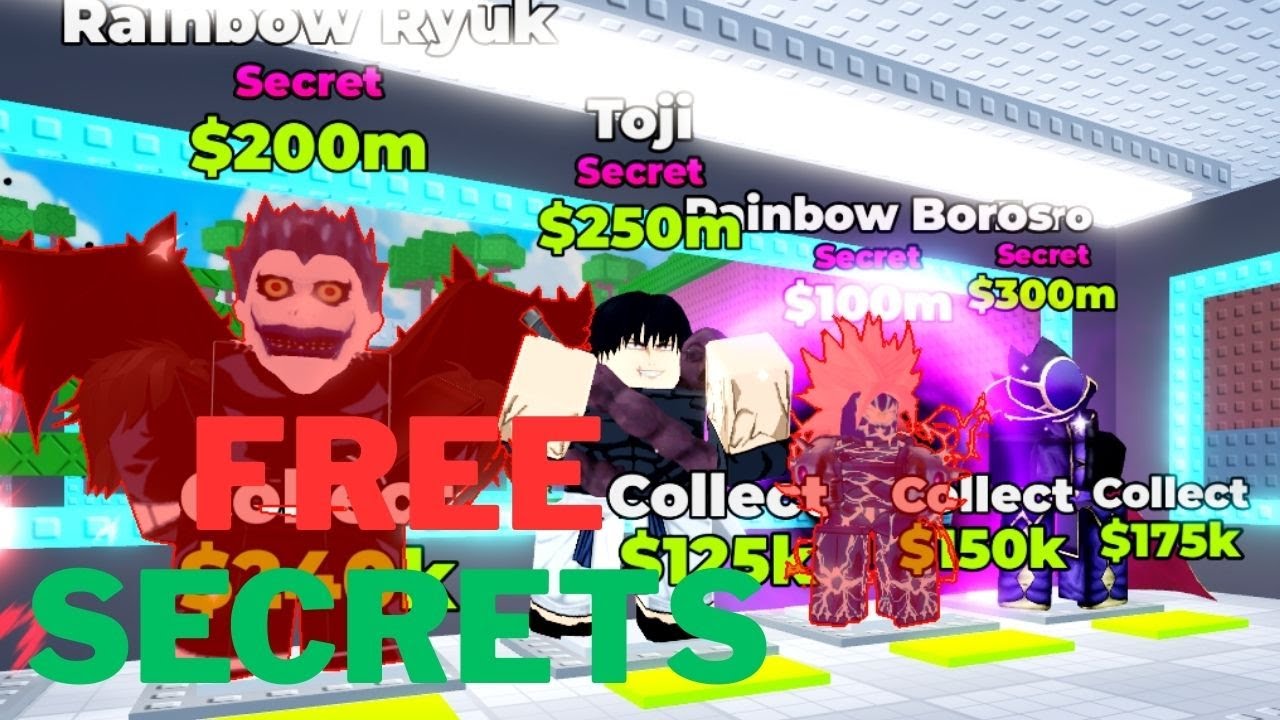 This Glitch Gave me FREE SECRETS In Steal a  Anime (Roblox)