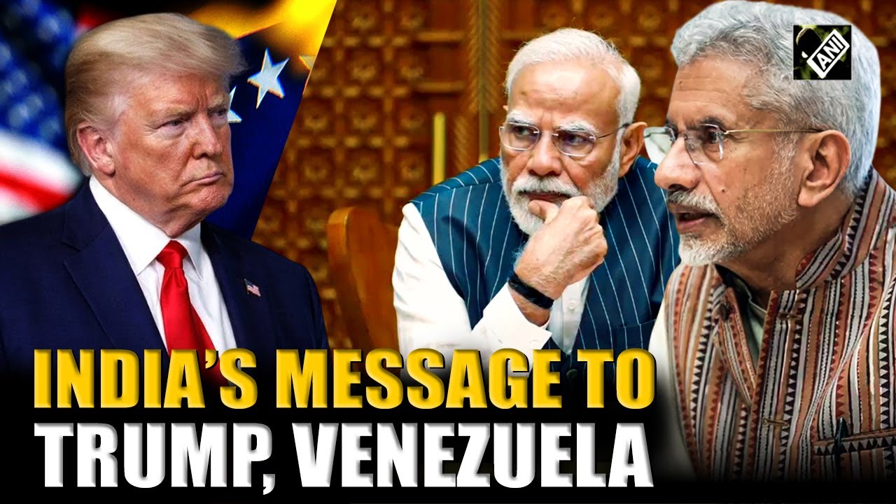 MUST WATCH! EAM Jaishankar gives India&rsquo;s message to Trump, Venezuela after Maduro&rsquo;s arrest