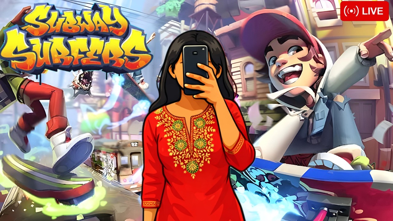 🔴 SUBWAY SUBWAY LIVE STREAM 🔥#shortlivestream  #gameplay #subwaysurfers