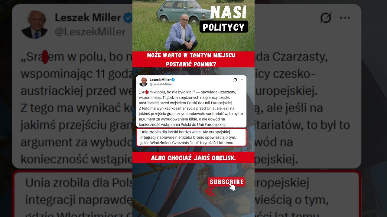 &bdquo;Postawić tam pomnik czy obelisk?!&rdquo;. Leszek Miller gasi Czarzastego!