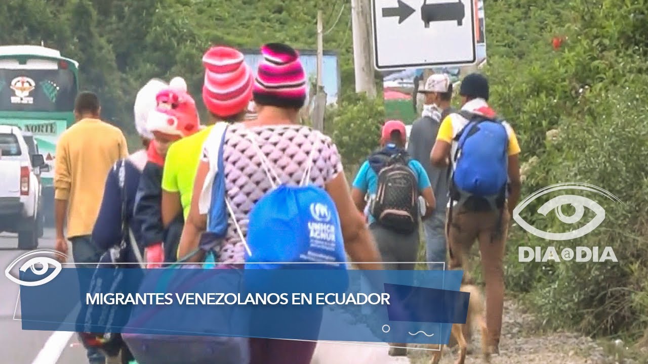 Migrantes venezolanos en Ecuador - Día a Día - Teleamazonas
