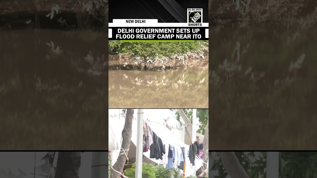 Delhi Government sets up flood relief camp, visuals emerge from ITO