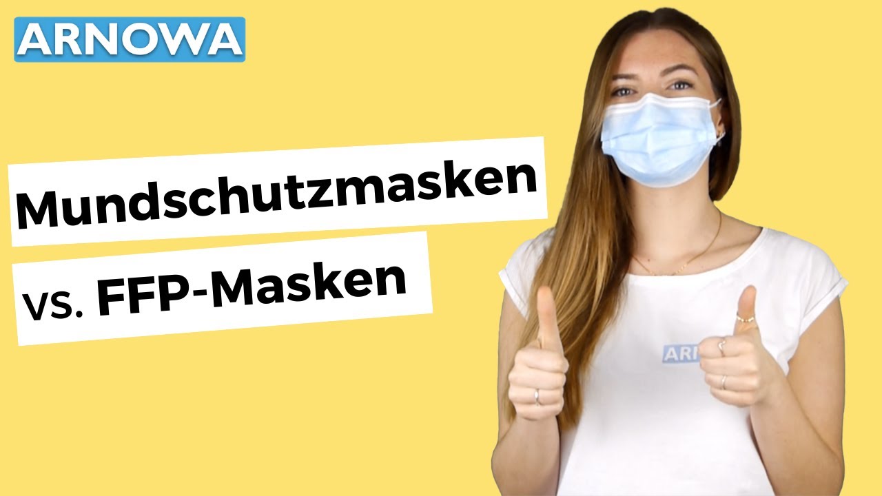 Mundschutz vs. FFP-Masken: Was schützt besser? | arnowa.de