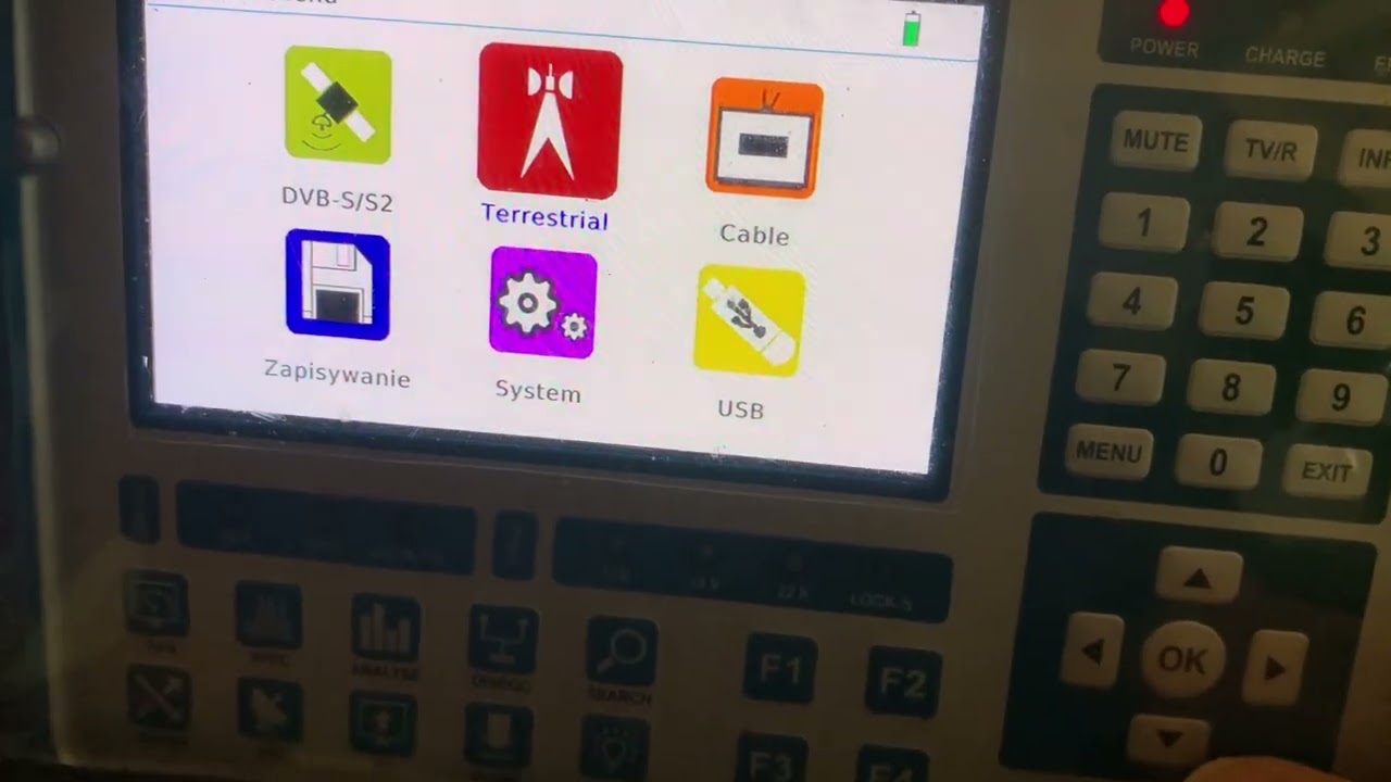 Ustawianie Miernikiem Megasat HD 5 DVB-T2