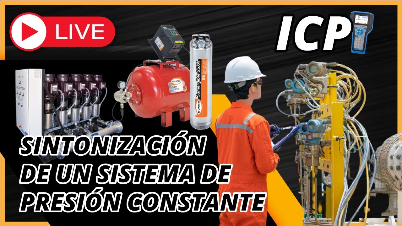 Sintonización de un SISTEMA DE PRESIÓN constante