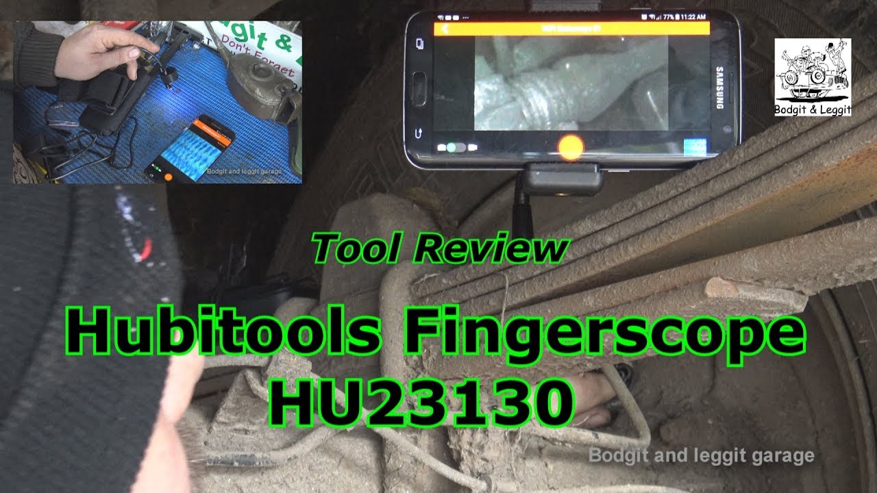 Hubitools Fingerscope HU23130 Bodgit And Leggit Garage