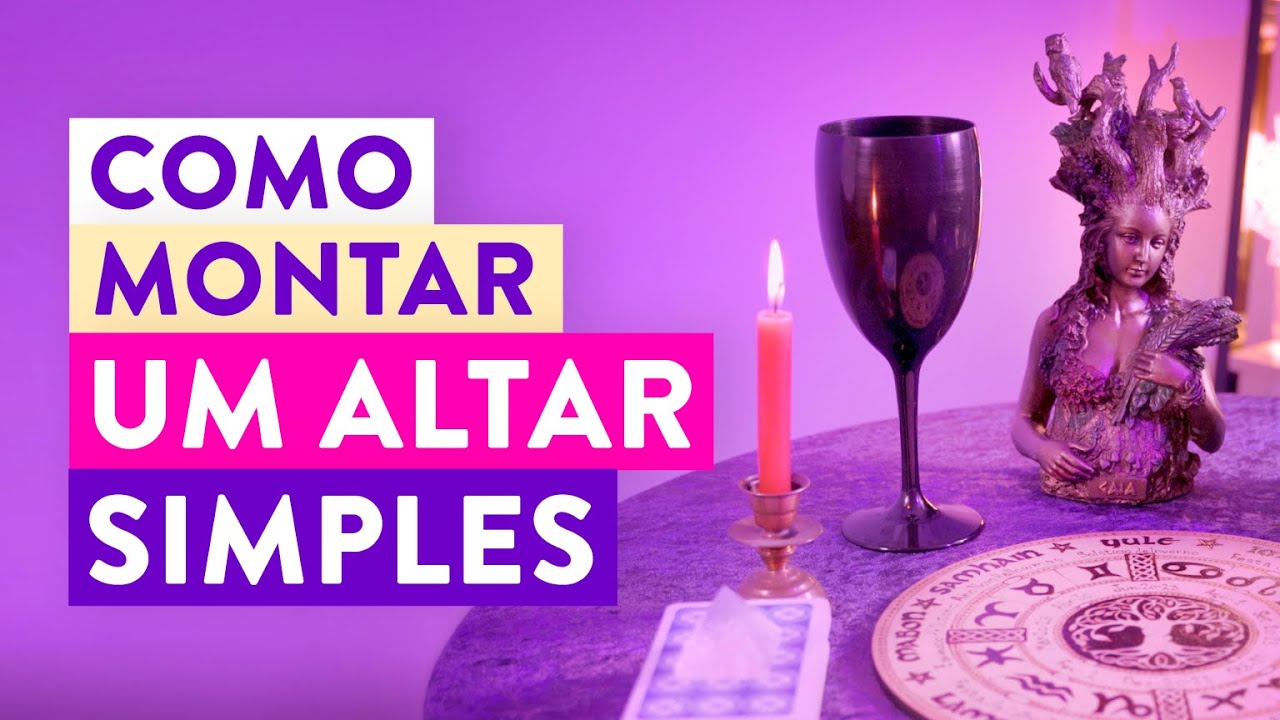 Como MONTAR um ALTAR de Forma Simples