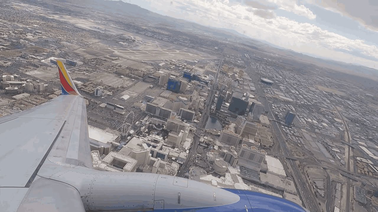 Full Flight | Southwest Airlines 737-800 Las Vegas to Los Angeles