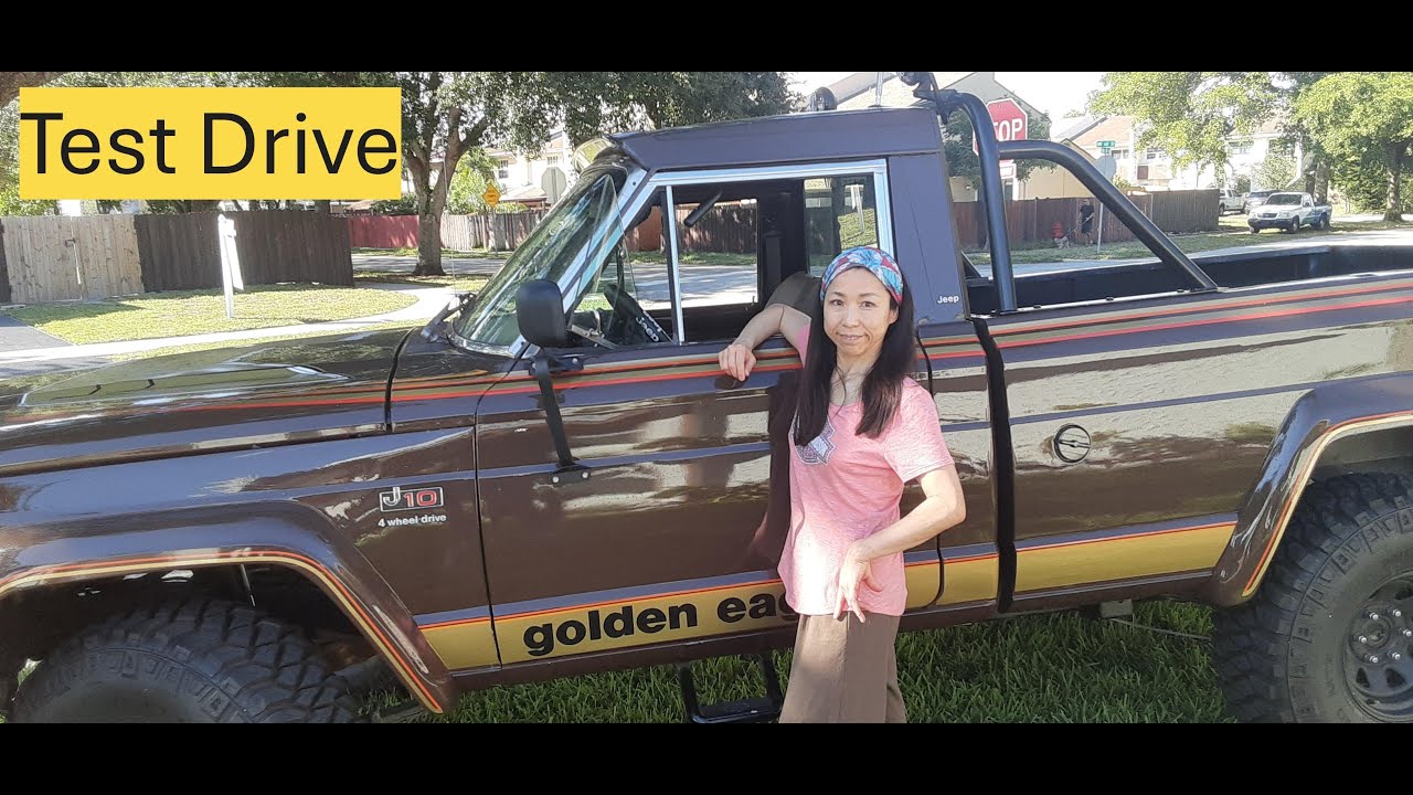 Driving the Jeep J10 Around Full Size Jeep
