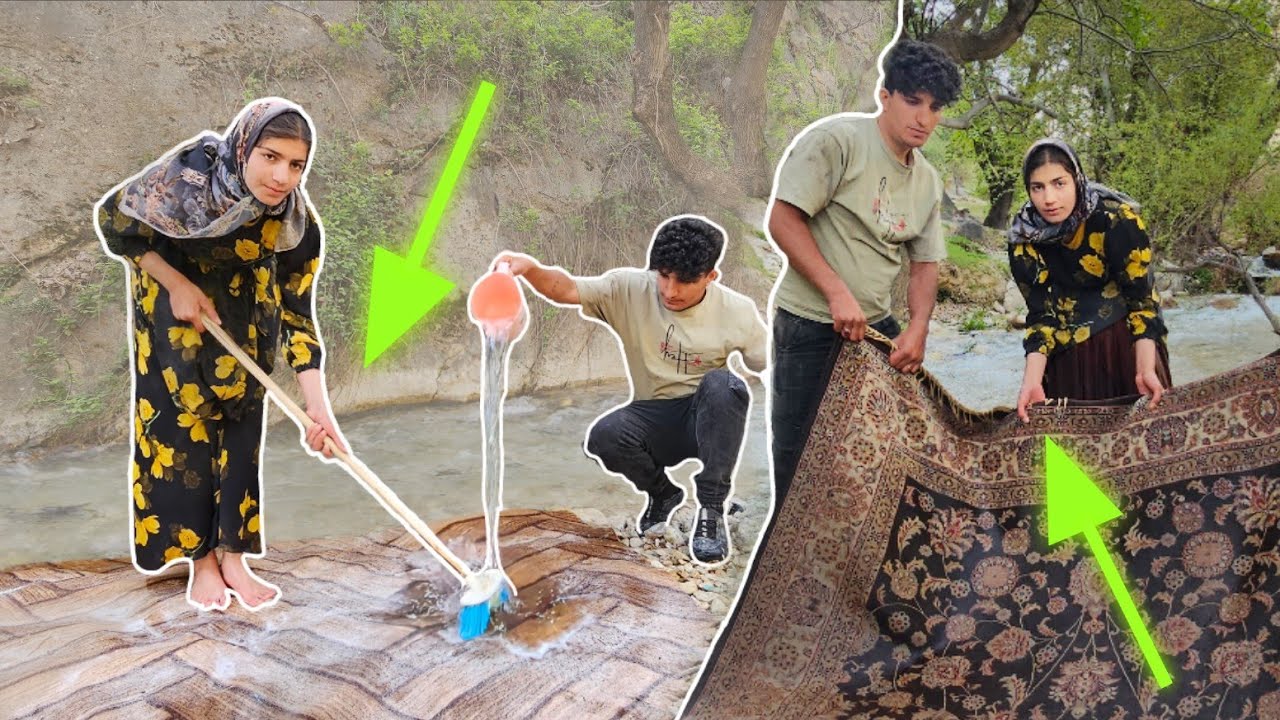 Nomadic Family Travel from Mountain Shelter to River | Mina&rsquo;s Story
