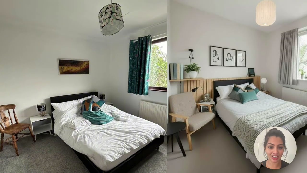 Small Design Changes, Big Visual Impact | Bedroom Transformation Tutorial