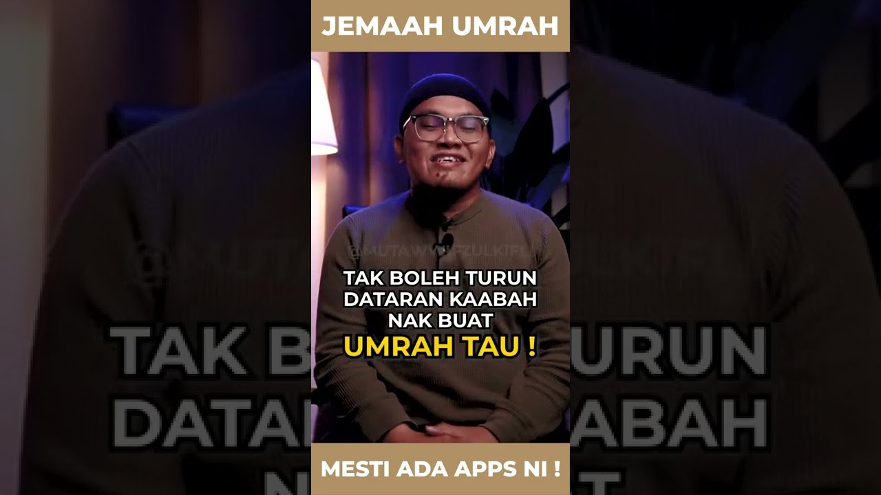 Jemaah umrah mesti ada apps “NUSUK” ni untuk masuk Raudhah dan nak buat Umrah ! 🕋