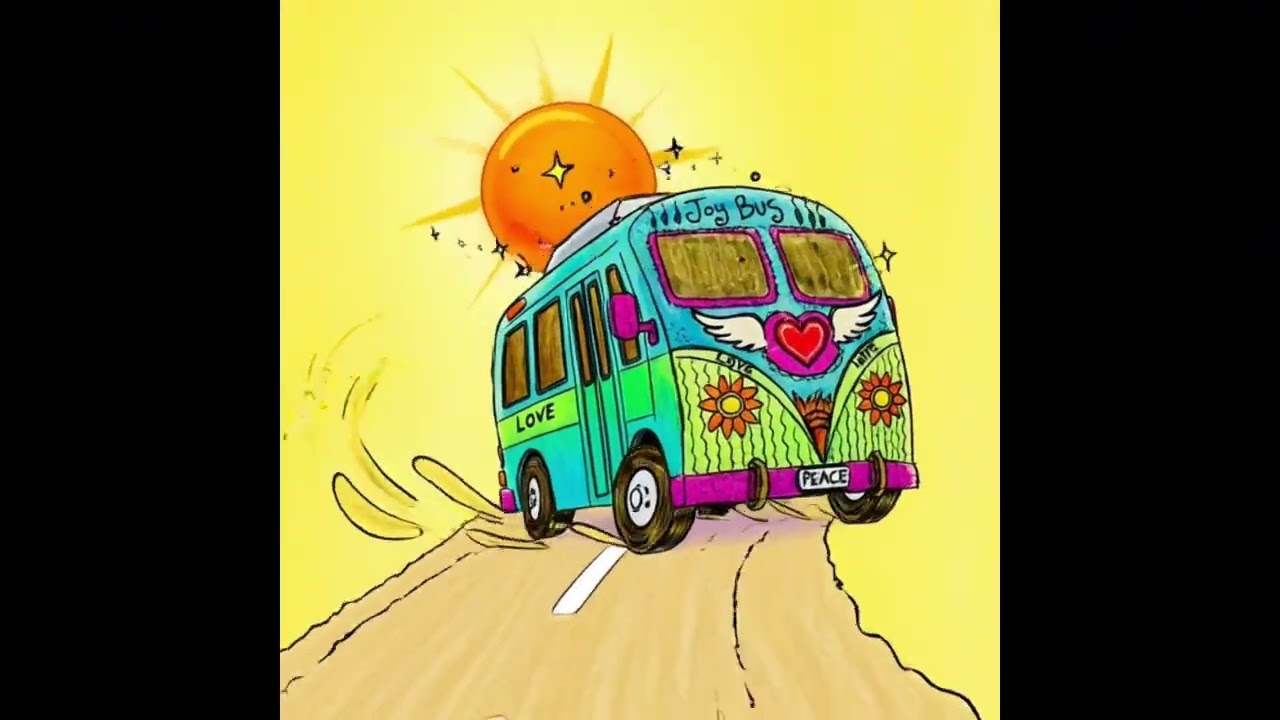 🚌🌈 The Joy Bus: Who's Driving the Bus? Version 2 Island Style