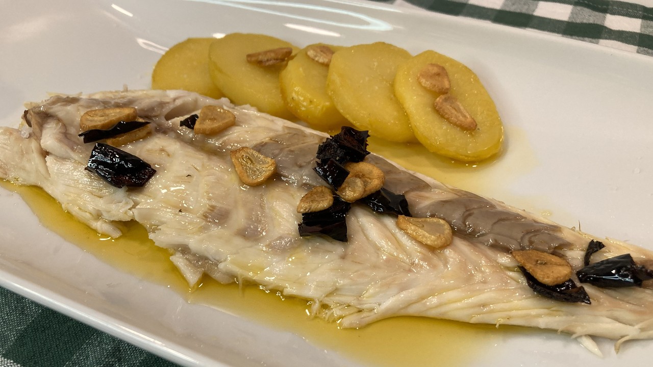 LUBINA A LA SAL  RECETA PARA NAVIDAD #recetasnavideñas