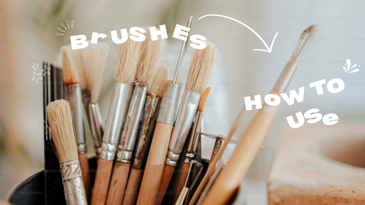 Beginners Guide To Oil Paint Brushes!